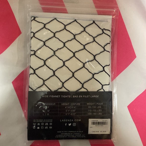 La Senza Wide fishnet Tights - large - Picture 2 of 4